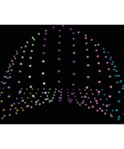 Pixel Bubble 75 set Matrice di sfere LED multicolore