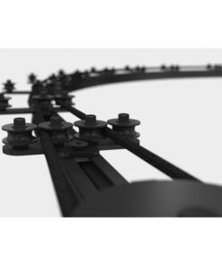 Rope Guide, Black 4 Ruote - rivestimento a polvere