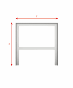 SET Frame - A Module 3' x 3' (AxL)