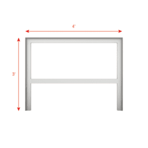 SET Frame - A Module 3' x 4' (AxL)