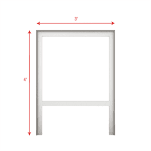 SET Frame - A Module 4' x 3' (AxL)