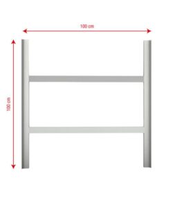 SET Frame - H Module 100 x 100 cm (A x L) - pezzo di estensione