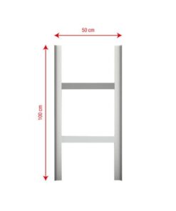 SET Frame - H Module 100 x 50 cm (A x L) - pezzo di estensione