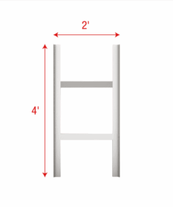 SET Frame - H Module 4' x 2' (AxL)