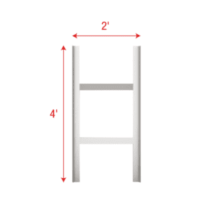 SET Frame - H Module 4' x 2' (AxL)