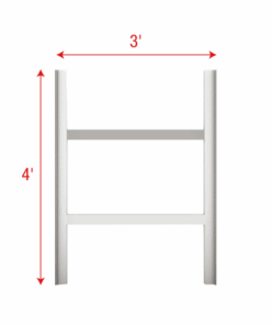 SET Frame - H Module 4' x 3' (AxL)