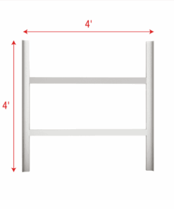 SET Frame - H Module 4' x 4' (AxL)