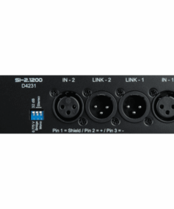 SI-2.1200 Amplificatore da installazione 2x 1200 W