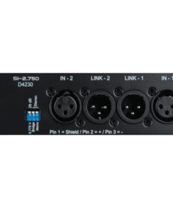 SI-2.750 Amplificatore da installazione 2x 750 W