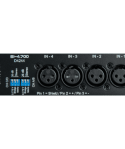 SI-4.700 Amplificatore da installazione 4x 700 W