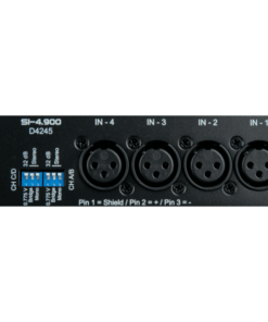 SI-4.900 Amplificatore da installazione 4x 900 W