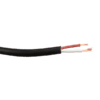 SPC-225-CCA-S1b-d1-a1 - CPR Speaker Cable EN 50575 - 2x 2,5 mm² - 100 m su rocchetto - rivestmento nero