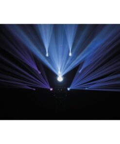 Shark - The Meg - Beam One Testa mobile a fascio LED da 100 W compatta con anello LED