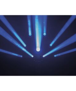 Shark - The Meg - Beam One Testa mobile a fascio LED da 100 W compatta con anello LED