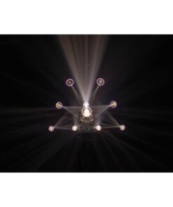 Shark - The Meg - Beam One Testa mobile a fascio LED da 100 W compatta con anello LED