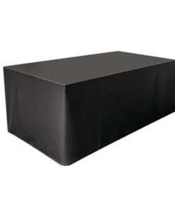 Stage Skirt MCS 300 g/m² Colore nero - 620 x 80 cm (L x A) - non plissettato