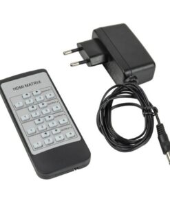 VT101 - HDMI Matrix 4x4 Interruttore HDMI rotabile 4-in / 4-out con telecomando