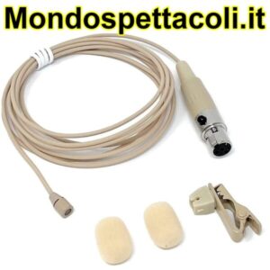 Microfono lavalier miniaturizzato per Shure