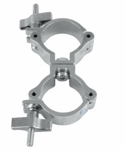 Compact Swivel Coupler CARICO DI LAVORO SICURO (WLL): 100 kg - alluminio - argento