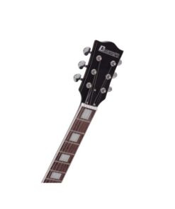 DIMAVERY LP-700 E-Guitar, flamed brown
