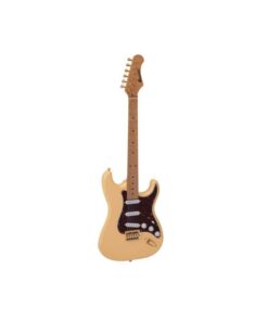 DIMAVERY ST-203 E-Guitar, vintage white