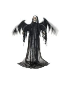 EUROPALMS Halloween Black Angel, 175x100x66cm