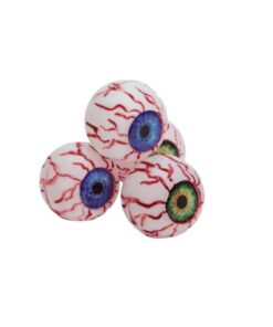 EUROPALMS Halloween Eyeballs, 5cm Ø, 4x