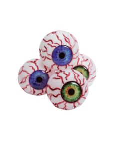 EUROPALMS Halloween Eyeballs, 5cm Ø, 4x