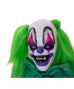 EUROPALMS Halloween Figure Clown Charly, animated, 164cm