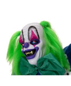 EUROPALMS Halloween Figure Clown Charly, animated, 164cm