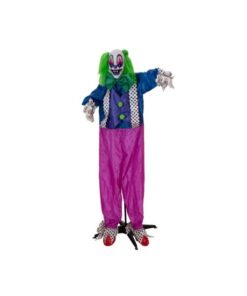 EUROPALMS Halloween Figure Clown Charly, animated, 164cm