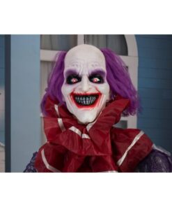 EUROPALMS Halloween Figure Clown Robby, animated, 120cm