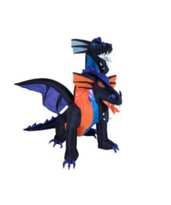 EUROPALMS Halloween Inflatable Figure Dragon, 208cm