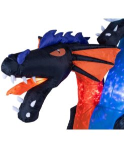 EUROPALMS Halloween Inflatable Figure Dragon, 208cm