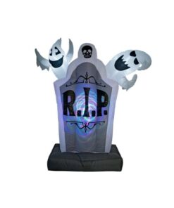 EUROPALMS Halloween Inflatable Figure Tombstone, 183cm