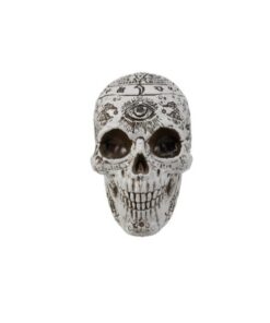 EUROPALMS Halloween Skull, mystical, 12x10x18cm