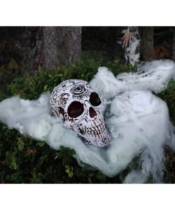 EUROPALMS Halloween Skull, mystical, 12x10x18cm