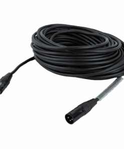 FLR01 XLR M/F Mic/Line Cable Rean RC3 series 1,5 m - placcato argento