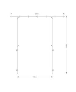 OMNITRONIC Extension Frame for DJ Stand