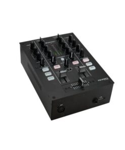 OMNITRONIC PM-202FX 2-Channel DJ Mixer with Filter, FX and Bluetooth