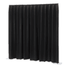 P&D Curtain MCS 8.85 oz/yd² Colore nero - 11' x 4' (L x H) - plissettato