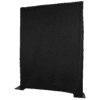 P&D Curtain MCS 8.85 oz/yd² Colore nero - 9' x 4' (L x H) - plissettato