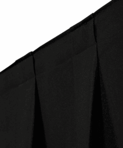 P&D Curtain MGS 5.16 oz/yd² Colore nero - 11' x 10' (L x H) - plissettato