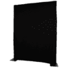 P&D Curtain Napoli Velvet Colore nero - 9’ x 4’ (L x A) - non plissettato