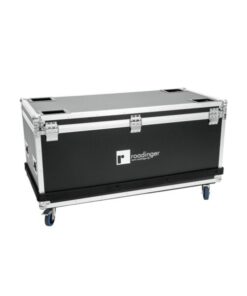 ROADINGER Flightcase 1x SL-1000 MFZ DMX Search Light with wheels