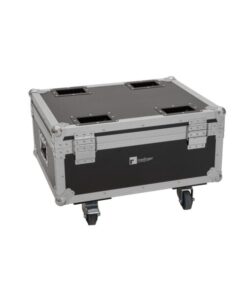 ROADINGER Flightcase 4x AKKU MBT-3 with wheels and charging function