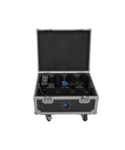 ROADINGER Flightcase 4x AKKU MBT-3 with wheels and charging function
