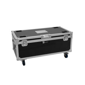 ROADINGER Flightcase 4x AKKU Multiflood IP 18x10W RGBW Wash CRMX with charging function