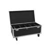 ROADINGER Flightcase 4x AKKU Multiflood IP 18x10W RGBW Wash CRMX with charging function
