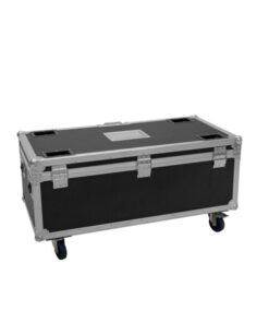 ROADINGER Flightcase 4x AKKU Multiflood IP 18x10W RGBW Wash CRMX with charging function